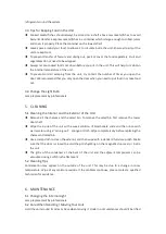 Preview for 9 page of montpellier MS180W Installation And Operating Instructions Manual