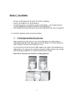 Preview for 6 page of montpellier MSE50W Installation And Operating Instructions Manual