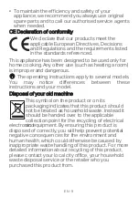 Preview for 10 page of montpellier MTE51W Installation And Operating Instructions Manual