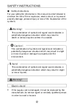 Preview for 4 page of montpellier MW1045W Installation And Operating Instructions Manual