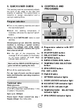 Preview for 13 page of montpellier MWBI8014 Installation And Operating Instructions Manual