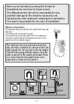 Предварительный просмотр 37 страницы montpellier MWDI7554 Installation And Operating Instructions Manual