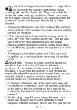 Preview for 10 page of montpellier RMC61DFC Installation And Operating Instructions Manual