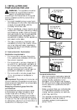 Preview for 13 page of montpellier RMC61DFC Installation And Operating Instructions Manual