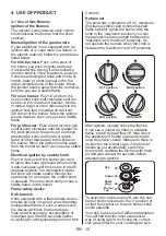 Preview for 20 page of montpellier RMC61DFC Installation And Operating Instructions Manual