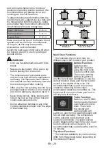 Preview for 21 page of montpellier RMC61DFC Installation And Operating Instructions Manual