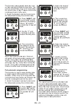 Preview for 24 page of montpellier RMC61DFC Installation And Operating Instructions Manual