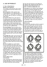 Предварительный просмотр 20 страницы montpellier RMC61GOC Installation And Operating Instructions Manual