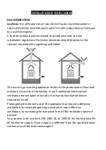 Предварительный просмотр 9 страницы montpellier SCG50W Installation And Operating Instructions Manual