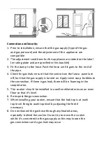 Preview for 10 page of montpellier SCG50W Installation And Operating Instructions Manual