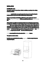 Preview for 7 page of montpellier SFCP11 Installation And Operating Instructions Manual