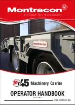 Montracon MT45 Operator'S Handbook Manual preview