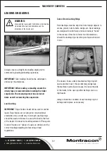 Предварительный просмотр 17 страницы Montracon MT45 Operator'S Handbook Manual