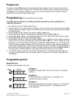 Предварительный просмотр 3 страницы montwill PVE 4.001.1422B Operating Instructions Manual