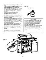 Preview for 40 page of Monument Grills 17842 Assembly & Operating Instructions