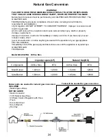 Предварительный просмотр 24 страницы Monument Grills 41847NG Assembly & Operating Instructions