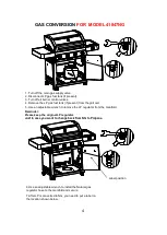 Preview for 4 page of Monument Grills 98523 Assembly & Operating Instructions