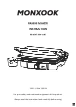 Monxook SW-160 Instructions Manual предпросмотр