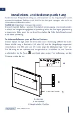 Preview for 6 page of Monzana Deuba 108113 Installation & Operating Instructions Manual