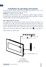 Предварительный просмотр 16 страницы Monzana Deuba 108113 Installation & Operating Instructions Manual
