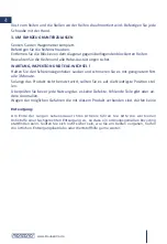 Предварительный просмотр 4 страницы Monzana Deuba DBWH001 Instructions Manual