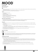 Preview for 5 page of MOOD SOL-CIL1031B Instruction Manual