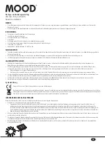 Preview for 2 page of MOOD SOL-CIL814B12 Instruction Manual