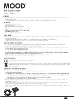 Preview for 3 page of MOOD SOL-CIL814B12 Instruction Manual