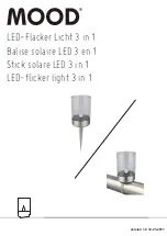 MOOD SOL-CIL842MS Instruction Manual предпросмотр