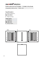 Предварительный просмотр 20 страницы Moodelli Babybox Instructions Manual