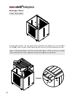 Предварительный просмотр 24 страницы Moodelli Babybox Instructions Manual