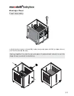 Предварительный просмотр 25 страницы Moodelli Babybox Instructions Manual