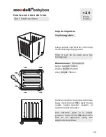 Предварительный просмотр 29 страницы Moodelli Babybox Instructions Manual