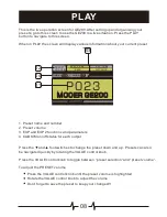 Preview for 10 page of Mooer GE 200 Owner'S Manual