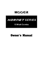 Mooer HORNET BLACK Owner'S Manual preview