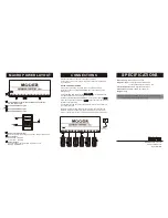 Preview for 2 page of Mooer Macro Power 512 Owner'S Manual