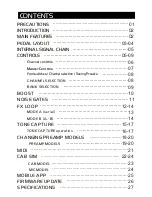 Preview for 2 page of Mooer PREAMP LIVE Owner'S Manual