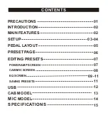 Preview for 3 page of Mooer Radar Owner'S Manual