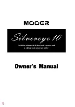 Mooer SilverEye 10 Owner'S Manual preview