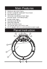 Предварительный просмотр 4 страницы Mooer SynthDrum Owner'S Manual