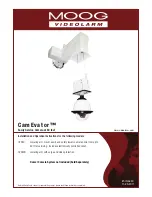 Moog Videolarm CamEvator CV280 Installation And Operation Instructions Manual preview