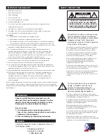 Preview for 2 page of Moog Videolarm FusionDome FDP75C12N Installation And Operation Instructions Manual