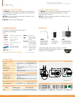 Preview for 2 page of Moog Videolarm FusionDome FDW75C12N Specifications