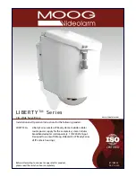 Moog Videolarm Liberty LDW75CLG Installation And Operation Instructions Manual предпросмотр