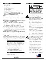 Предварительный просмотр 2 страницы Moog Videolarm Liberty LDW75CLG Installation And Operation Instructions Manual