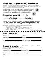 Preview for 7 page of Moog Videolarm Moog OH081TL Installation And Operation Instructions Manual