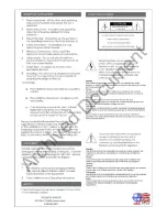 Preview for 2 page of Moog Videolarm MR7T Installation And Operation Instructions Manual