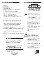 Preview for 2 page of Moog Videolarm PFDW75C12N Installation And Operation Instructions Manual