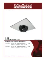 Preview for 1 page of Moog Videolarm QOD SERIES Installation And Operation Instructions Manual