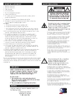 Preview for 2 page of Moog Videolarm QOD SERIES Installation And Operation Instructions Manual